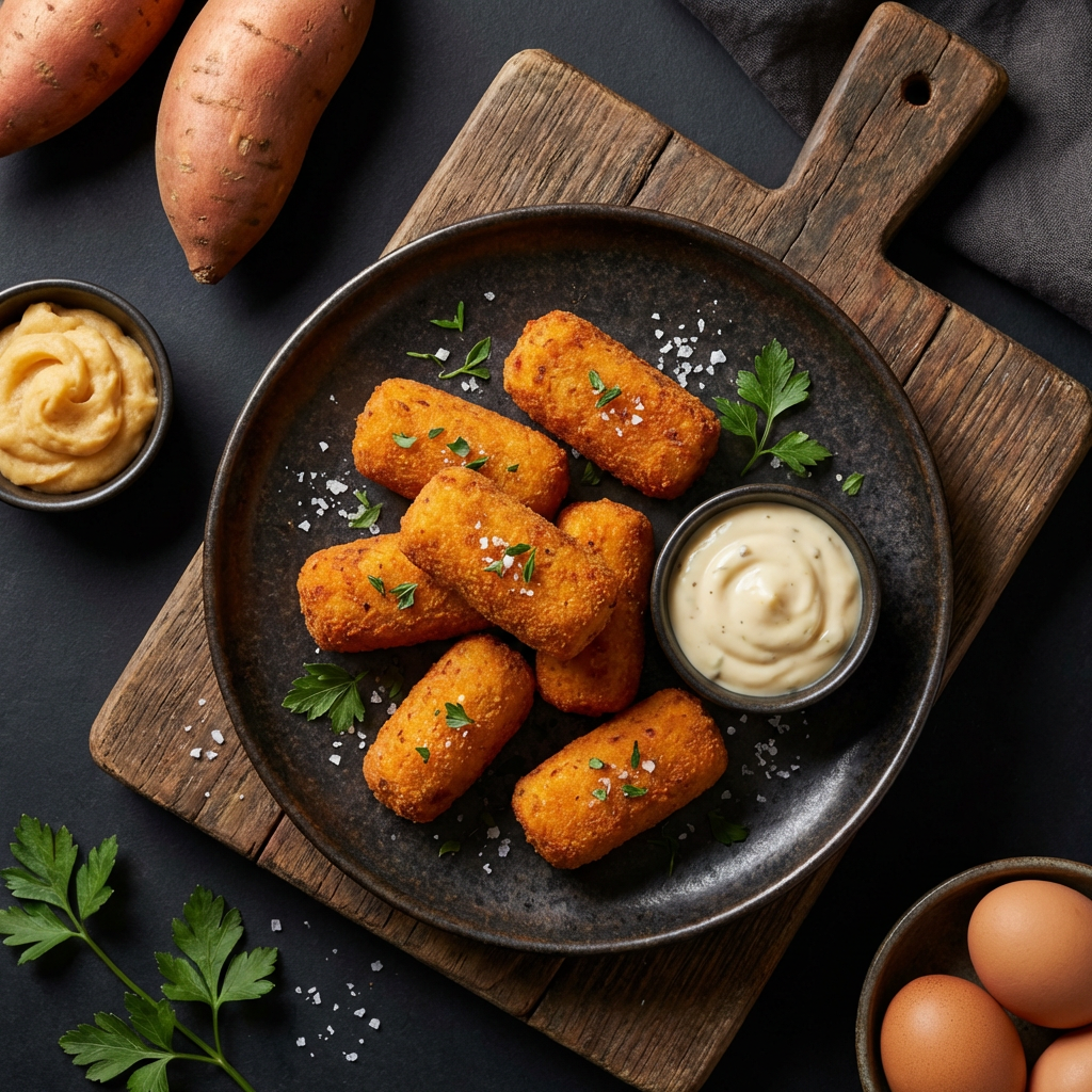 Croquettes à la patate douce
