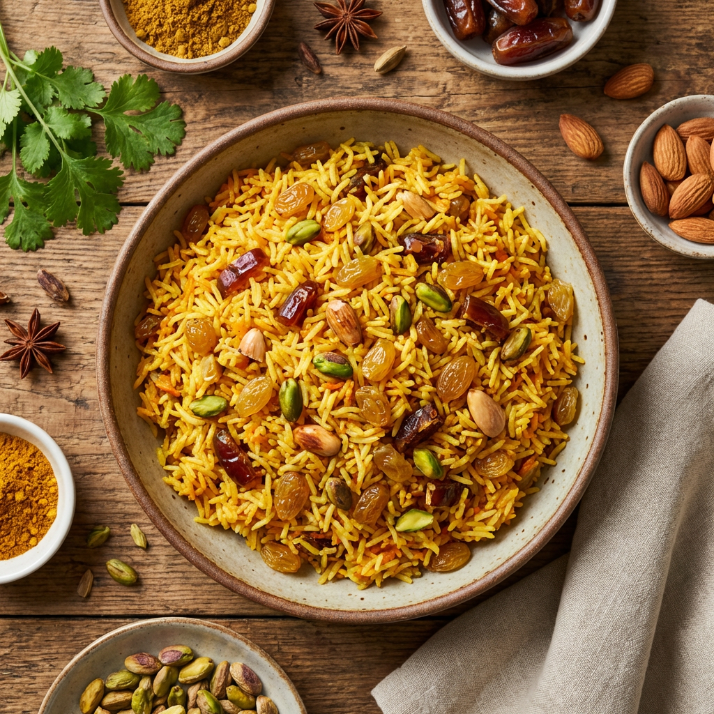 Riz à l'indienne
