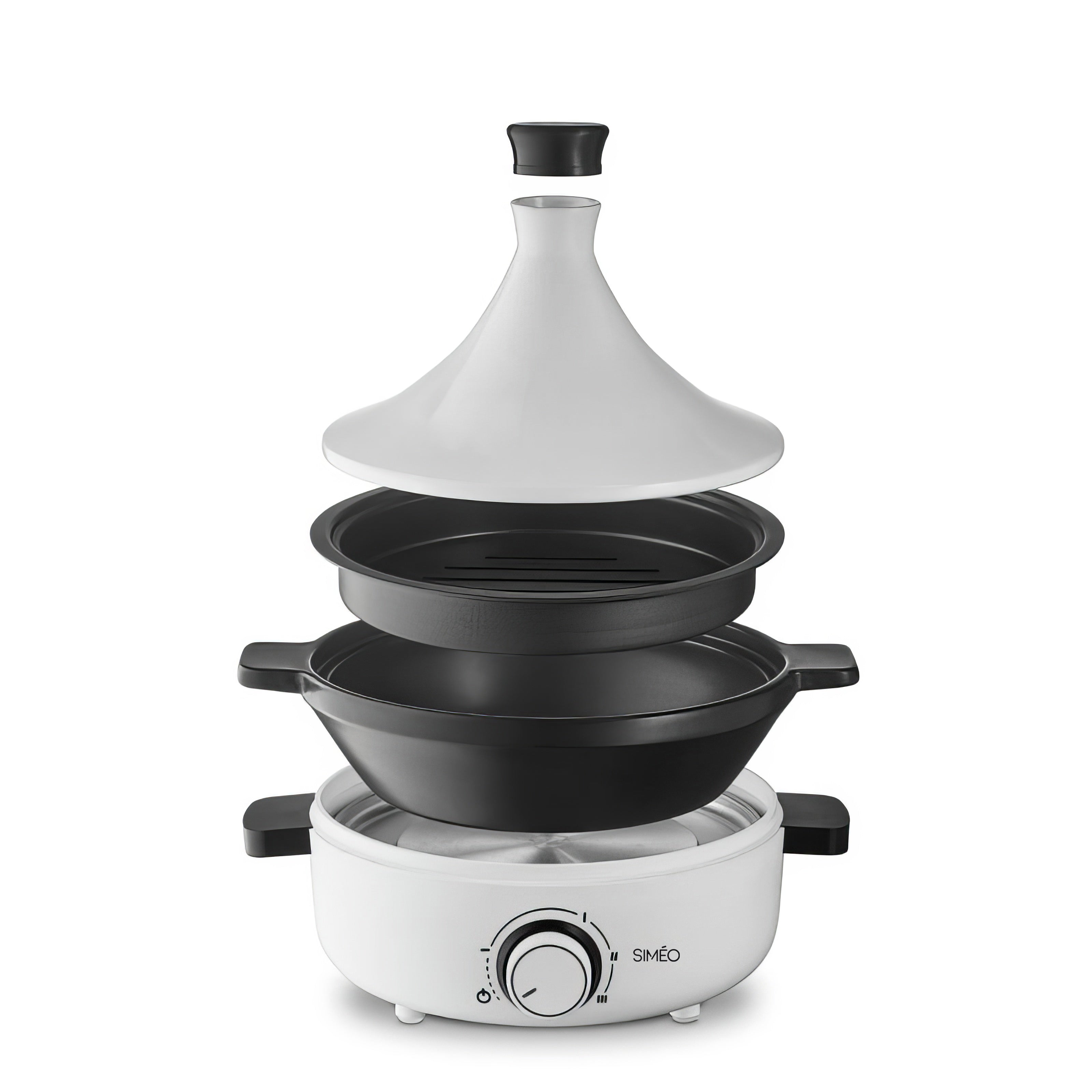 Elektrische tajine met keramische schaal