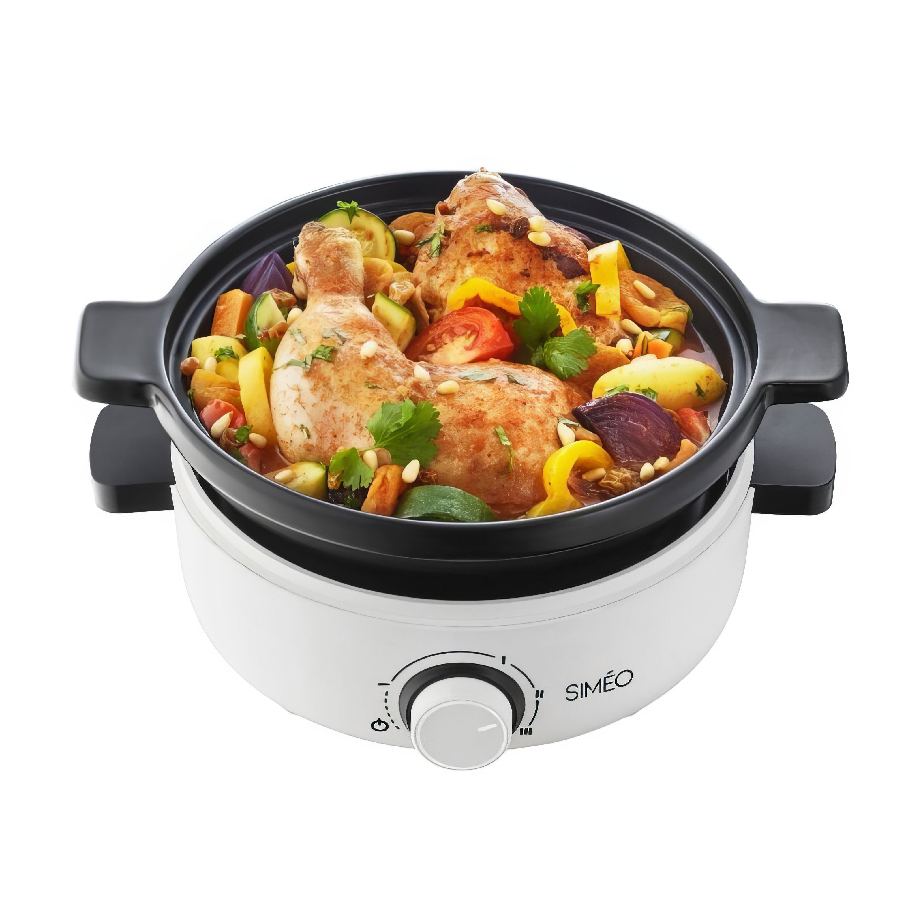 Elektrische tajine met keramische schaal