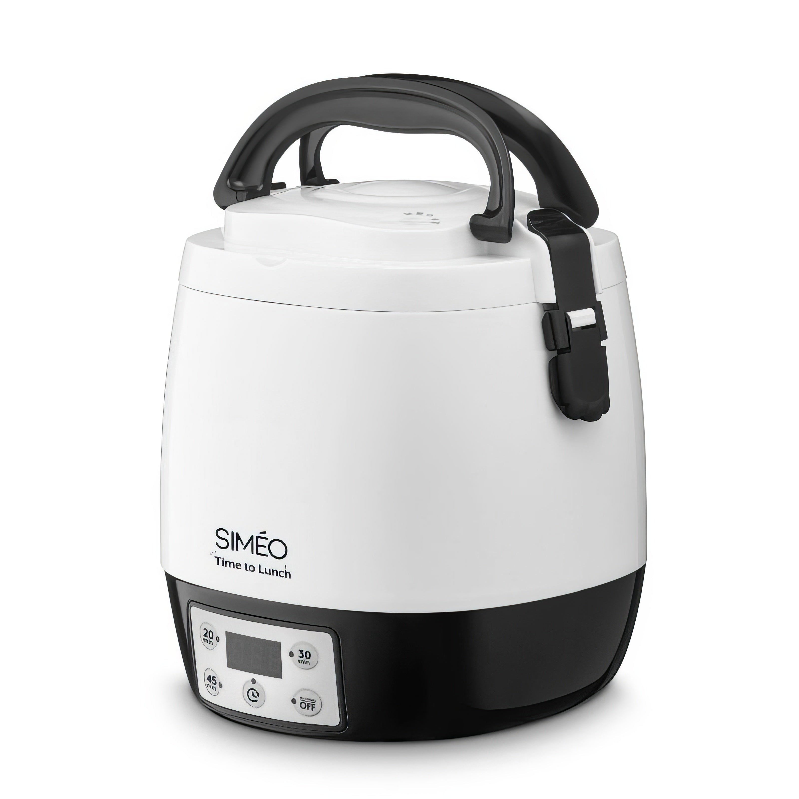 Elektrische lunchbox met dubbel compartiment