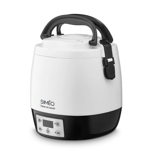 Elektrische lunchbox met dubbel compartiment