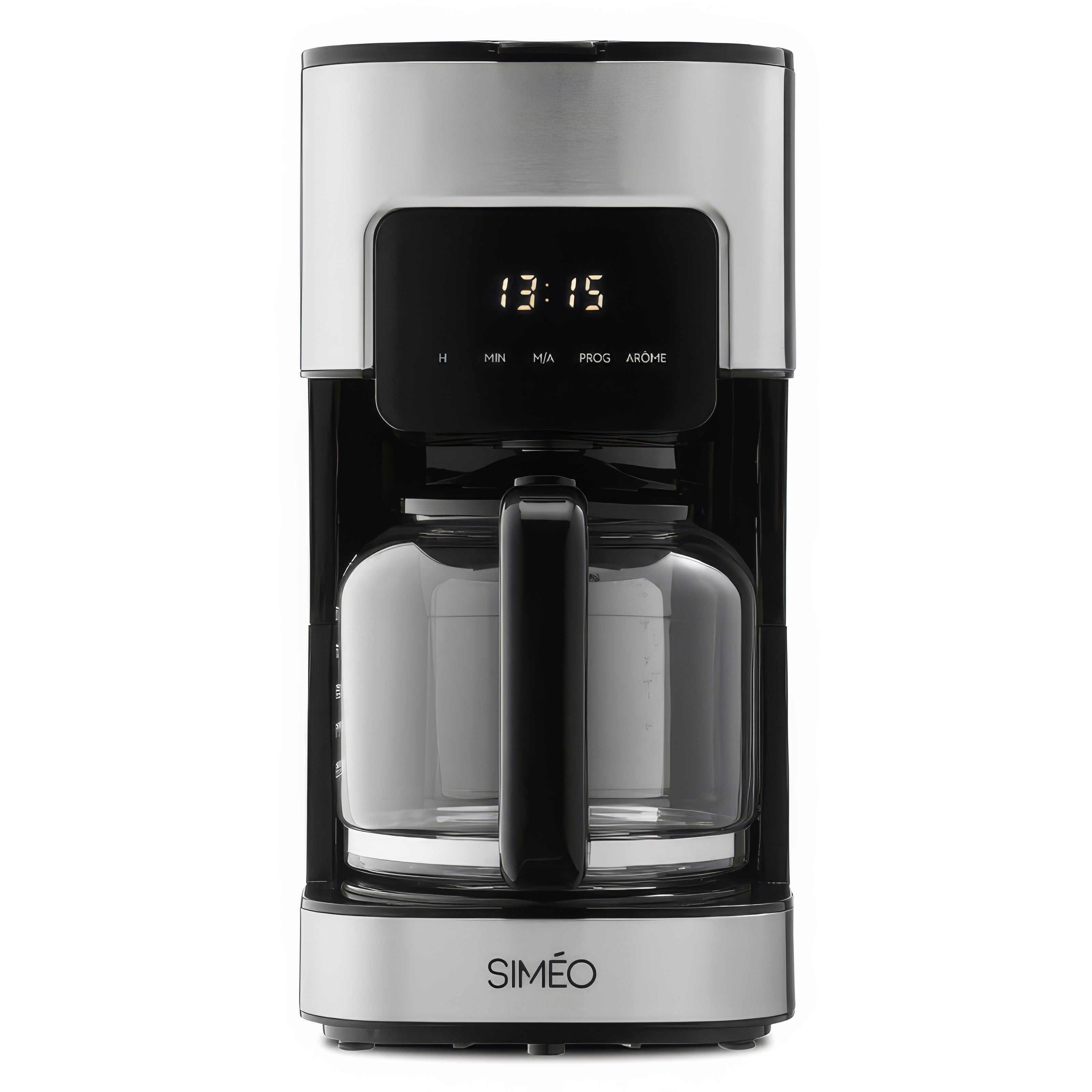 Programmeerbaar filterkoffiezetapparaat 1,5 L inox