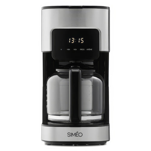 Programmeerbaar filterkoffiezetapparaat 1,5 L inox