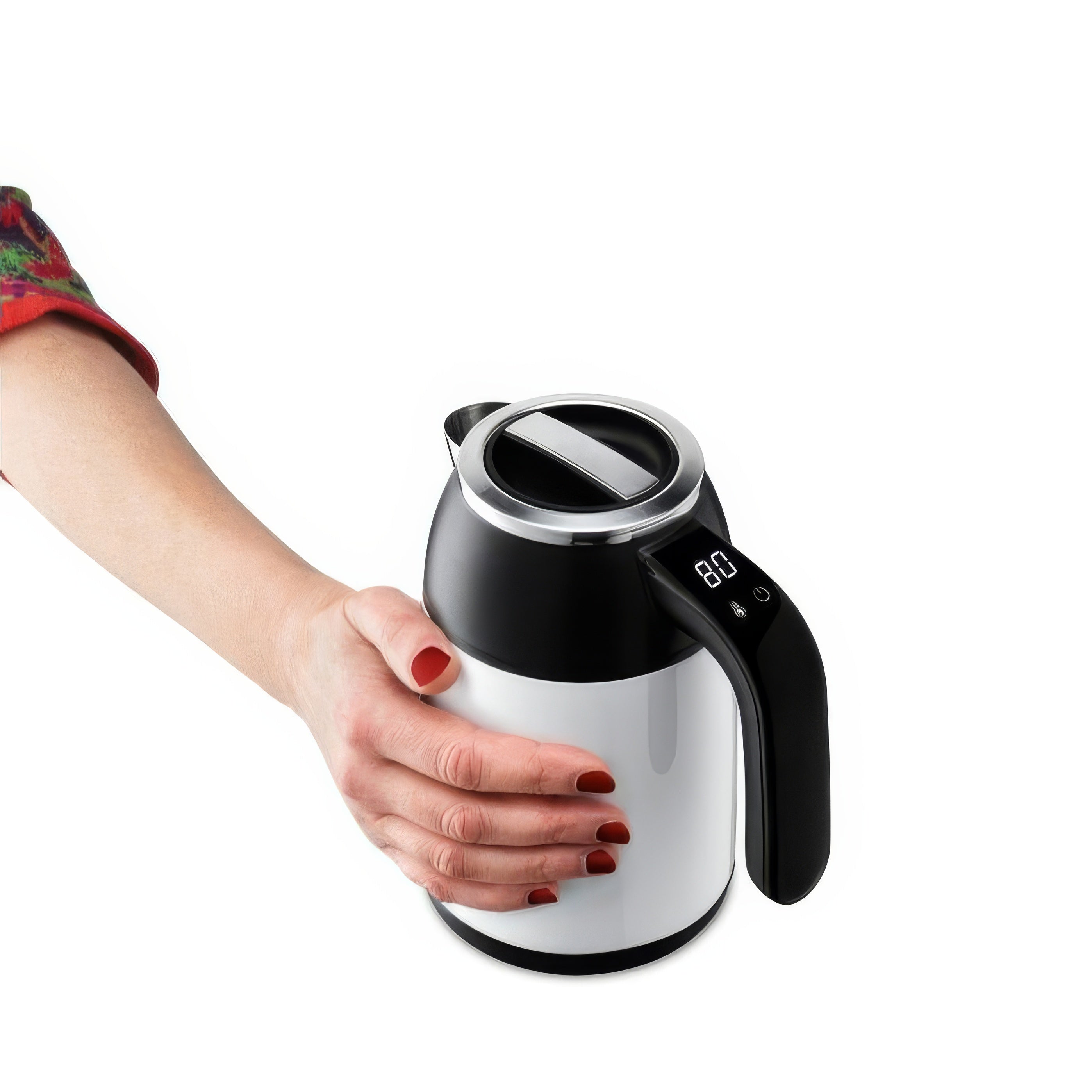 Compacte waterkoker met dubbele wand 0,5 L