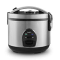 Rijstkoker met inox stoommandje